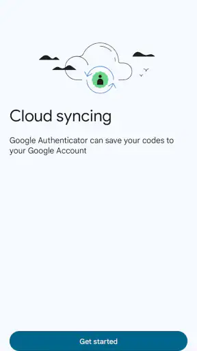 Google 認証システム screenshot