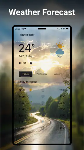 GPS ナビゲーション ＆ 地図 方向: ルート ファインダ screenshot