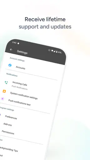 Groundwire: VoIP SIP Softphone screenshot