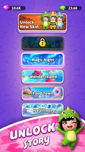 Gugu Gaga Penguin: Merge & Run screenshot