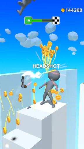 Gun Sprint: 跳ねる銃のランゲーム screenshot