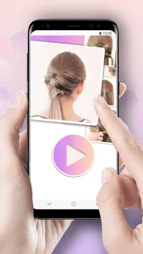 Hairstyles step by step screenshot