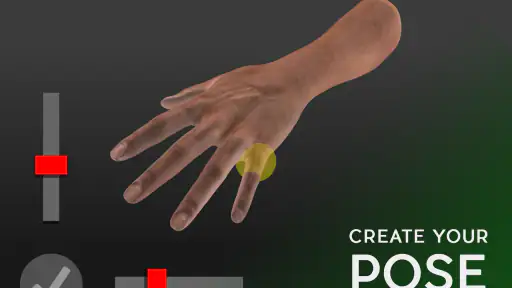 Hand Draw 3D Pose Tool screenshot