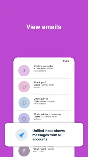 iCloud メールの同期 screenshot