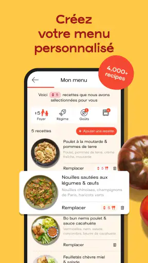 Jow - Recettes et courses screenshot