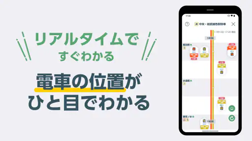 JR東日本アプリ 【無料】運行情報・乗換案内・列車位置 screenshot