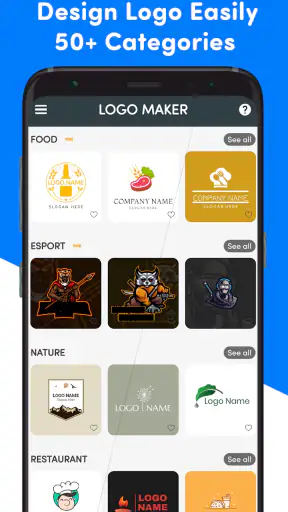 Logo Maker:  ロゴを作成し、デザインする screenshot