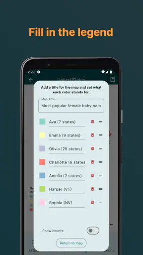 MapChart screenshot