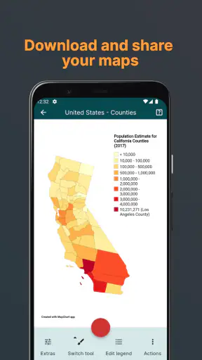 MapChart screenshot