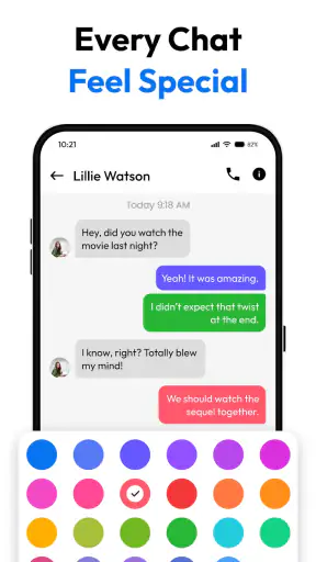Messages screenshot