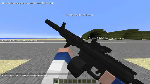 Minecraft PE2025用のGunsMods screenshot