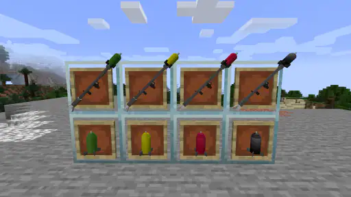 Minecraft PE2025用のGunsMods screenshot