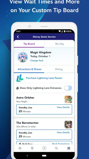 My Disney Experience screenshot