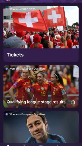 Nations League & Women's EURO screenshot