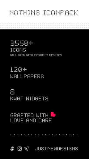 Nothing Iconpack screenshot