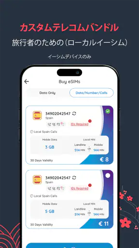 Numero eSIM: 仮電話番号 screenshot