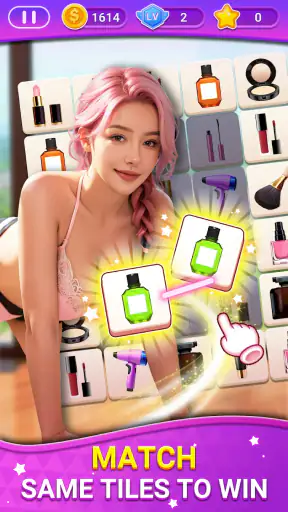 Onet Connect Charming Girl screenshot