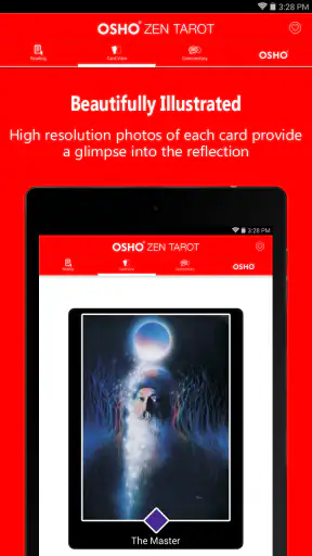 Osho Zen Tarot screenshot