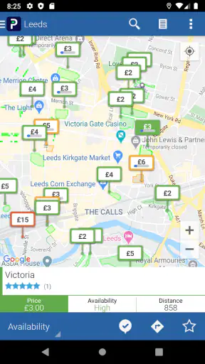 Parkopedia Parking screenshot