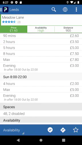 Parkopedia Parking screenshot