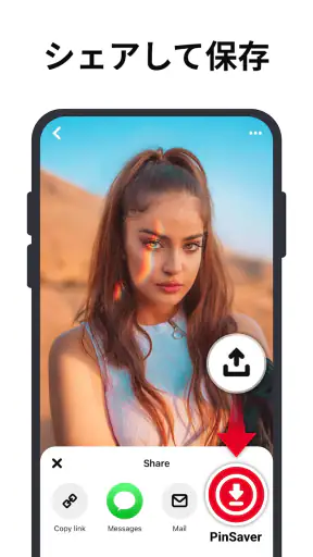Pinterest用ビデオダウンローダー screenshot