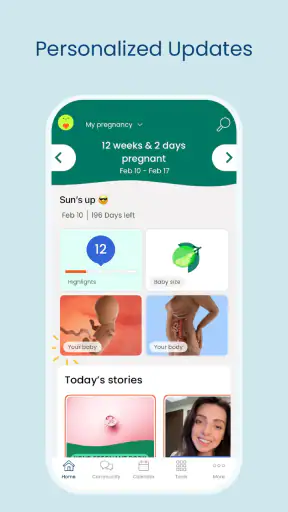 Pregnancy App & Baby Tracker screenshot