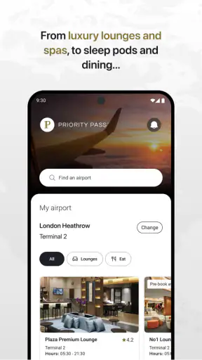 Priority Pass™ screenshot
