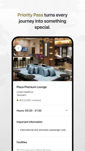 Priority Pass™ screenshot