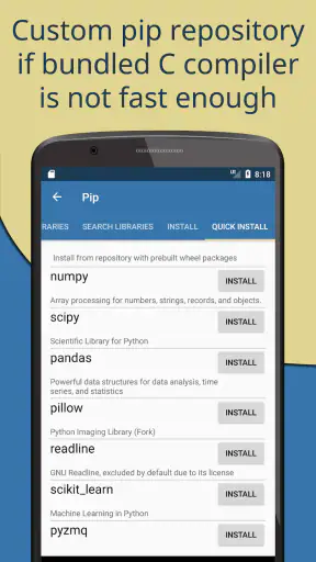 Pydroid 3 - IDE for Python 3 screenshot