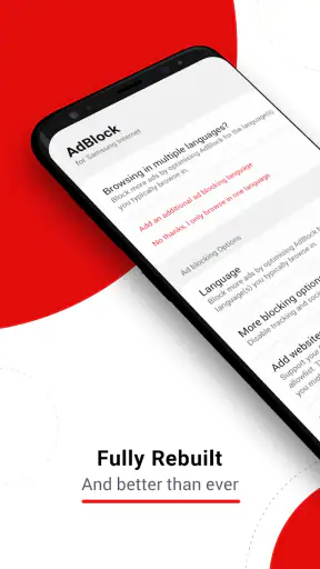 Samsung Internet用AdBlock screenshot