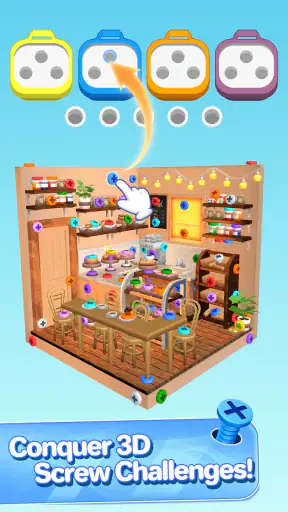 Screw Sort Jam™ - ネジのねじはずし screenshot