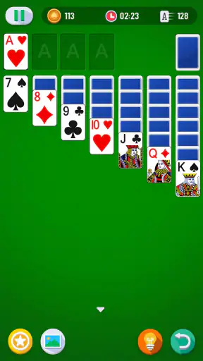 Solitaire screenshot