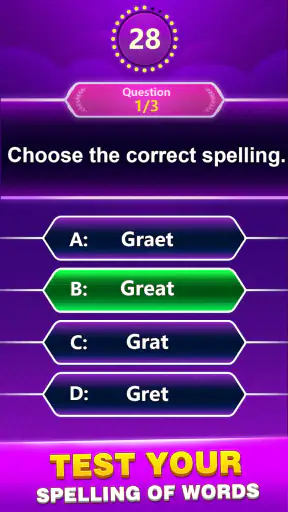 Spelling Quiz - Word Trivia screenshot