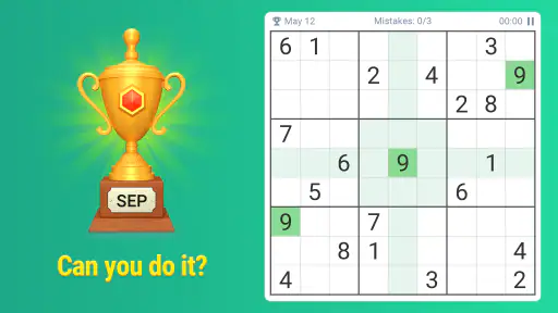 Sudoku screenshot