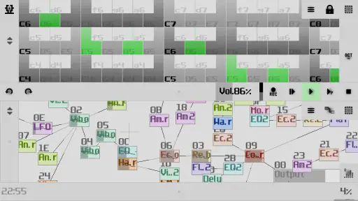 SunVox screenshot