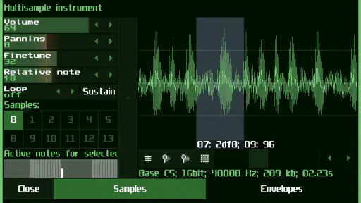 SunVox screenshot