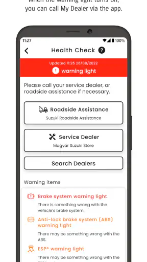 SUZUKI CONNECT screenshot