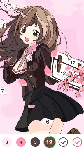 Tap Color Pro: 数字付きの塗り絵 screenshot