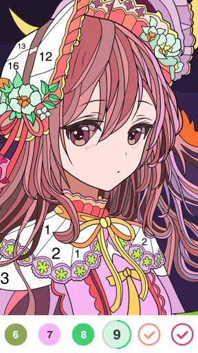 Tap Color Pro: 数字付きの塗り絵 screenshot