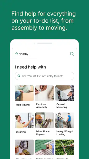 Taskrabbit - Handyman, Errands screenshot