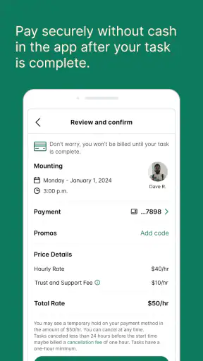 Taskrabbit - Handyman, Errands screenshot