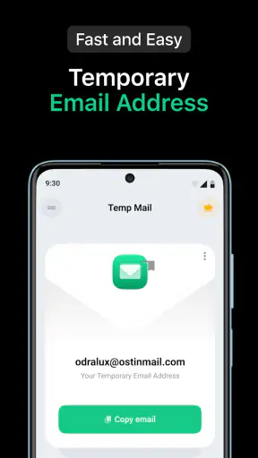 Temp Mail - 一時的なメール screenshot