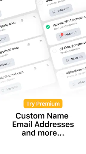 Temp Mail - 一時的なメール screenshot