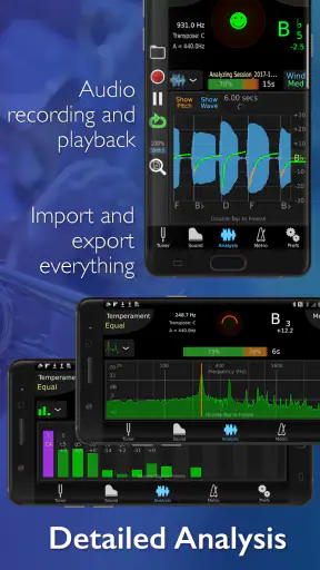 TonalEnergy  チューナーとメトロノーム screenshot