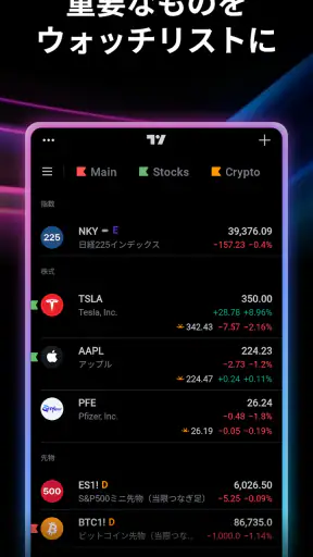 TradingView: FX・株価 チャート・ビットコイン screenshot