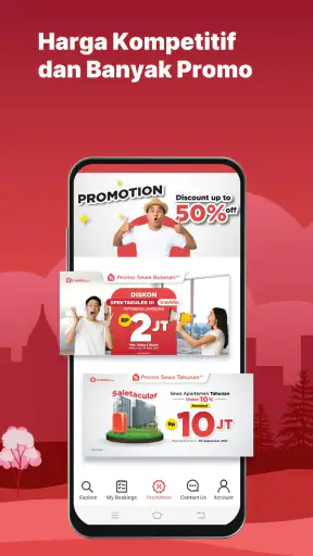 Travelio: Sewa Apartemen Rumah screenshot