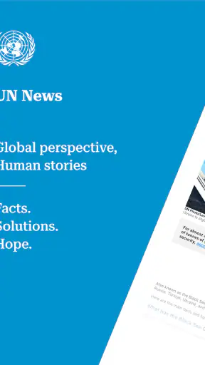 UN News screenshot