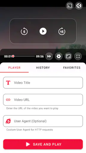 Url Player + screenshot