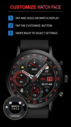 WFP 339 Ultra watch face screenshot