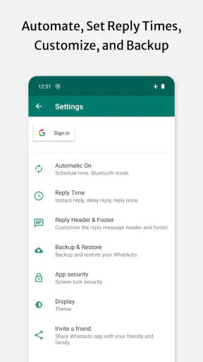 Whatauto - Auto Reply screenshot